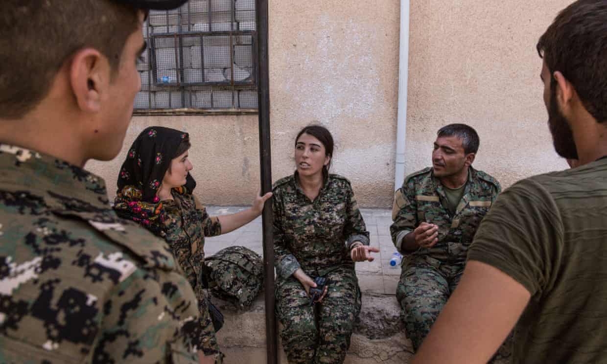 Barcroft Images, SDF in Raqqa, 2017.