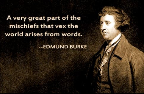 Edmund Burke sitat