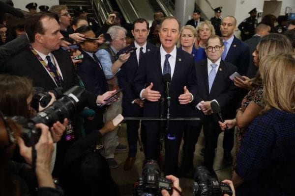Adam-Schiff-and-House-Impeachment-Managers-Getty Adam Schiff history of inaccuracies