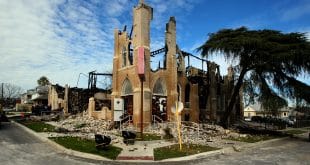 The spiritual collapse of Christianity in America: The indisputable cultural decline is a direct result of the spiritual collapse . Burning San Antonio church, USA. AP